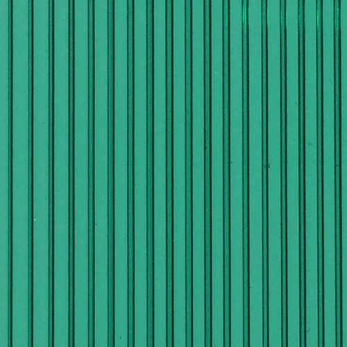 Сотовый поликарбонат зеленый
